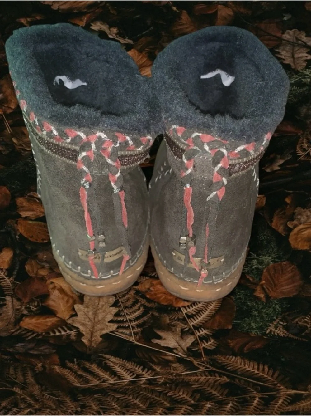Handmade Laidback London Women's Suede Cozy Ankle Boots